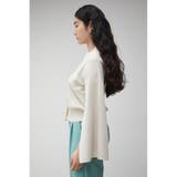 SLEEVE SLIT KNIT CARDIGAN | AZUL BY MOUSSY | 詳細画像5