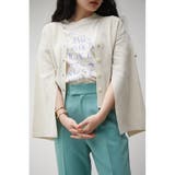 IVOY3 | SLEEVE SLIT KNIT CARDIGAN | AZUL BY MOUSSY