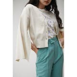 SLEEVE SLIT KNIT CARDIGAN | AZUL BY MOUSSY | 詳細画像1