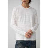 WHT | 起毛スラブ長袖トップス | AZUL BY MOUSSY