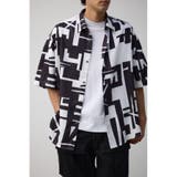 柄WHT5 | ジョーゼットジェネラルシャツ | AZUL BY MOUSSY