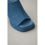 スクエアトゥプラットフォームミュールサンダル | AZUL BY MOUSSY | 詳細画像22 