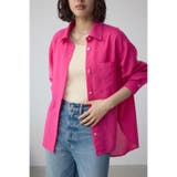 PNK | イージーケアバックタックルーズシャツ | AZUL BY MOUSSY