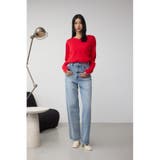 AZUL DENIM ハイウエストワイドロング丈 | AZUL BY MOUSSY | 詳細画像24 