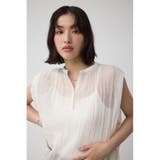 C/T冷感 サイドベルトブラウス | AZUL BY MOUSSY | 詳細画像2 