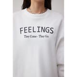 裏毛ロゴクルーネックトップス | AZUL BY MOUSSY | 詳細画像7 