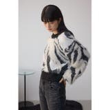 アソートパターンクルーネックニット | AZUL BY MOUSSY | 詳細画像1 