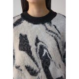 アソートパターンクルーネックニット | AZUL BY MOUSSY | 詳細画像7 