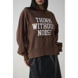 BRN | クラックロゴスウェット | AZUL BY MOUSSY