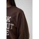 クラックロゴスウェット | AZUL BY MOUSSY | 詳細画像18 