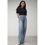 SOFT PONTE SHIRRING TEE | AZUL BY MOUSSY | 詳細画像21 