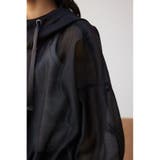 シアーフーディーブルゾン | AZUL BY MOUSSY | 詳細画像21