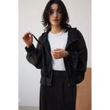 シアーフーディーブルゾン | AZUL BY MOUSSY | 詳細画像14