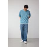 フェイクレイヤードジャガードTシャツ | AZUL BY MOUSSY | 詳細画像24 