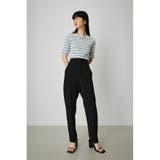 MULTICOLOR BORDER RIB TOPS | AZUL BY MOUSSY | 詳細画像4 