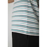 MULTICOLOR BORDER RIB TOPS | AZUL BY MOUSSY | 詳細画像10 