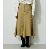 TWILL MERMAID SKIRT | AZUL BY MOUSSY | 詳細画像25
