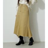 TWILL MERMAID SKIRT | AZUL BY MOUSSY | 詳細画像21