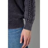 ヴィンテージウォッシュニットトップス | AZUL BY MOUSSY | 詳細画像10