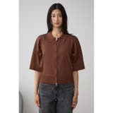 Wジップポロカラーニットカーディガン | AZUL BY MOUSSY | 詳細画像24 