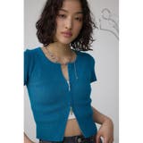 Wジップショートスリーブ配色リブプルオーバー | AZUL BY MOUSSY | 詳細画像31