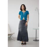 Wジップショートスリーブ配色リブプルオーバー | AZUL BY MOUSSY | 詳細画像34 