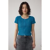 Wジップショートスリーブ配色リブプルオーバー | AZUL BY MOUSSY | 詳細画像34