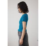 Wジップショートスリーブ配色リブプルオーバー | AZUL BY MOUSSY | 詳細画像35