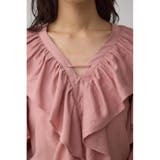 ラッフルフリル5分袖ブラウス | AZUL BY MOUSSY | 詳細画像32 