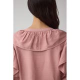 ラッフルフリル5分袖ブラウス | AZUL BY MOUSSY | 詳細画像33 