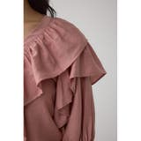 ラッフルフリル5分袖ブラウス | AZUL BY MOUSSY | 詳細画像34 