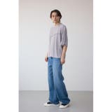 ブランケットステッチリラックスニット | AZUL BY MOUSSY | 詳細画像23