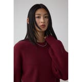 サイドZIPニットトップス | AZUL BY MOUSSY | 詳細画像32 