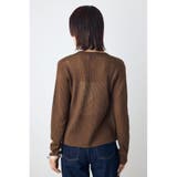 シアーリブ長袖ニットカーディガン | AZUL BY MOUSSY | 詳細画像22