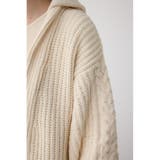 マットモールフードトッパーカーデ | AZUL BY MOUSSY | 詳細画像10 