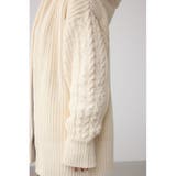 マットモールフードトッパーカーデ | AZUL BY MOUSSY | 詳細画像11 