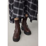 ベルトデザイントラックソールソックスブーツ | AZUL BY MOUSSY | 詳細画像15 