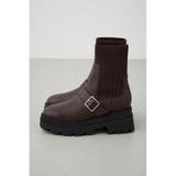 ベルトデザイントラックソールソックスブーツ | AZUL BY MOUSSY | 詳細画像18