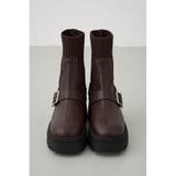 ベルトデザイントラックソールソックスブーツ | AZUL BY MOUSSY | 詳細画像20 