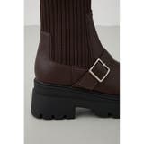 ベルトデザイントラックソールソックスブーツ | AZUL BY MOUSSY | 詳細画像21 