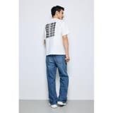 ぼかしバックプリントTEE | AZUL BY MOUSSY | 詳細画像4 