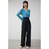 FRONT DARTS HIGH WAIST PANTS | AZUL BY MOUSSY | 詳細画像13 