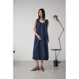 前後2WAYバルーンギャザーワンピース | AZUL BY MOUSSY | 詳細画像18