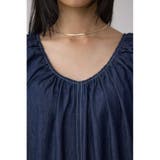 前後2WAYバルーンギャザーワンピース | AZUL BY MOUSSY | 詳細画像22 