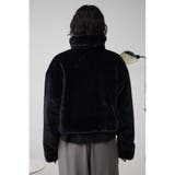 ファーショートコート | AZUL BY MOUSSY | 詳細画像19 