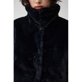 ファーショートコート | AZUL BY MOUSSY | 詳細画像20 