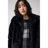 ファーショートコート | AZUL BY MOUSSY | 詳細画像14 