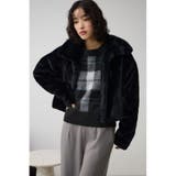 ファーショートコート | AZUL BY MOUSSY | 詳細画像15 