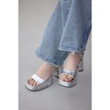 SLV | スクエアカットプラットフォームサンダル | AZUL BY MOUSSY