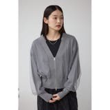 チュールドッキングニットカーディガン | AZUL BY MOUSSY | 詳細画像25 